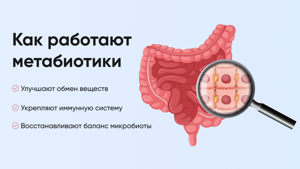 Как работают метабиотики